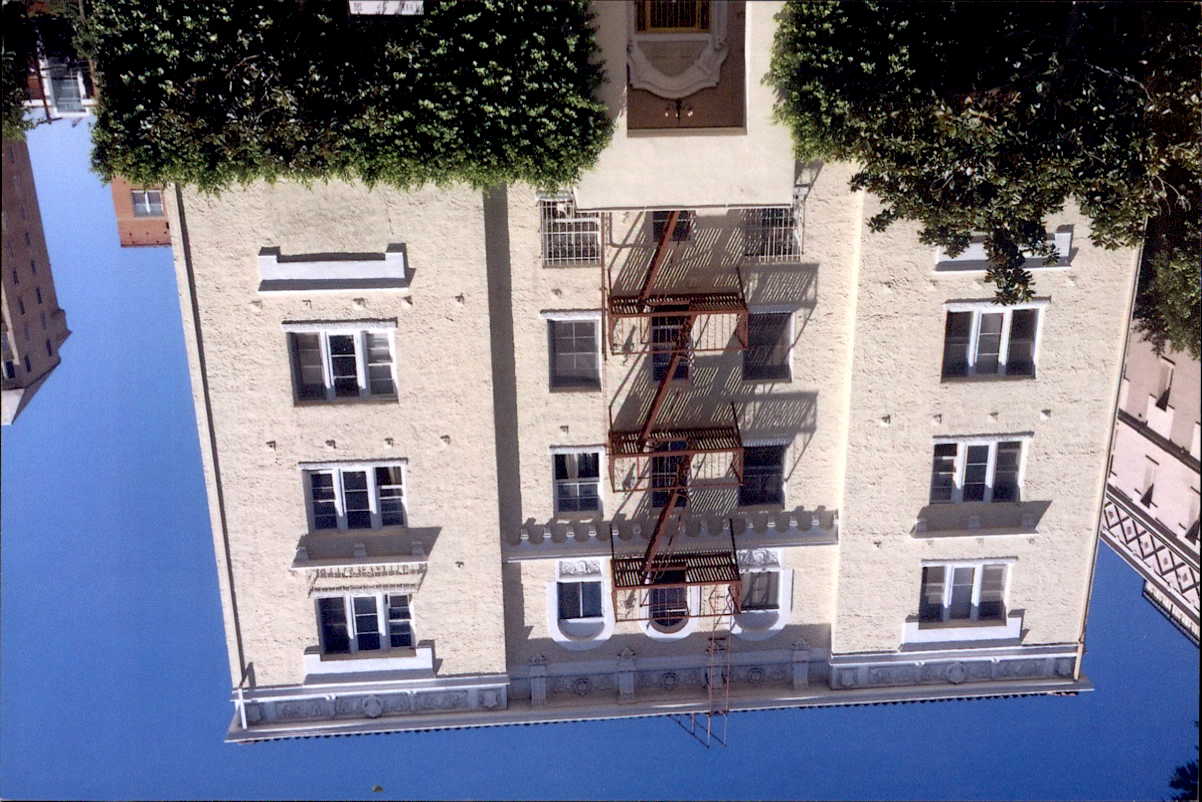 Before Commodore Apartments exterior entry 